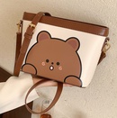 Fashion messenger bag female new fashion bear print shoulder bag wholesalepicture9