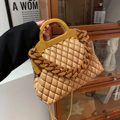 Fashion casual women's bag retro handbag messenger chain bag
