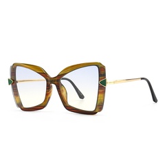 color trend catwalk modern retro cat eye sunglasses