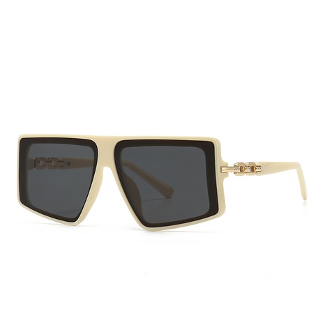 European modern retro trend sunglasses color sunglasses female NHCCX601006's discount tags