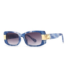 modern retro square flat-top sunglasses big-name sunglasses