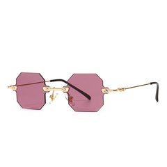 modern sunglasses European ins square narrow sunglasses