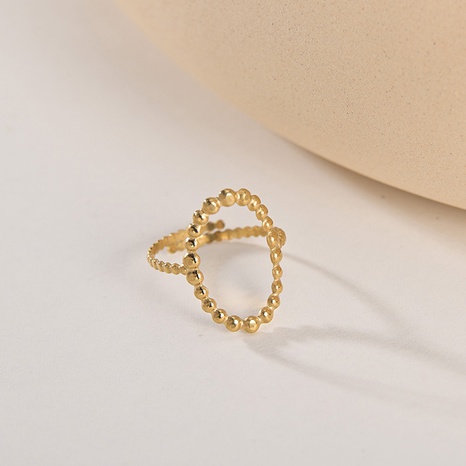 Europäische und amerikanische neue hohle geometrische Ringe mit weiblichen Titanstahlringen's discount tags