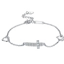 Accessoires de bijoux de main de mode corenne s925 bracelet en diamant en argent sterlingpicture5