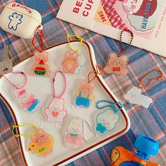 Cute bear pendant bag jewelry pendant bag keychain wholesale