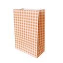 tide Korean style color plaid kraft paper gift packaging paper bagpicture11