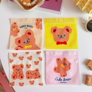 cute snack sealed bag little bear food biscuit candy bagpicture5