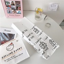 cartoon cute bear color printing gift bag bread bag white packaging bagpicture6