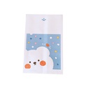 mignon simple sac de rangement en papier dessin anim nuage ours mini sac en papierpicture11
