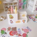 cute fruit little bear sticker mobile phone decoration material sticker transparent decorationpicture7