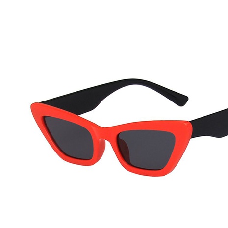 cat eye fashion sunglasses contrast color trendy retro sunglasses NHKD600667's discount tags