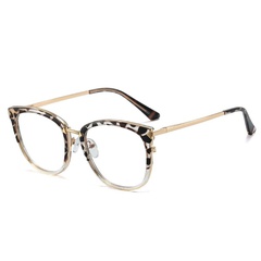 fashion frame glasses anti-blue light glasses round myopia glasses frame