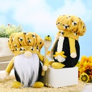 neue Weihnachten Valentinstag Dekoration gesichtslose gelbe Biene dekorative Puppepicture3