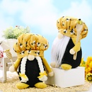 neue Weihnachten Valentinstag Dekoration gesichtslose gelbe Biene dekorative Puppepicture2