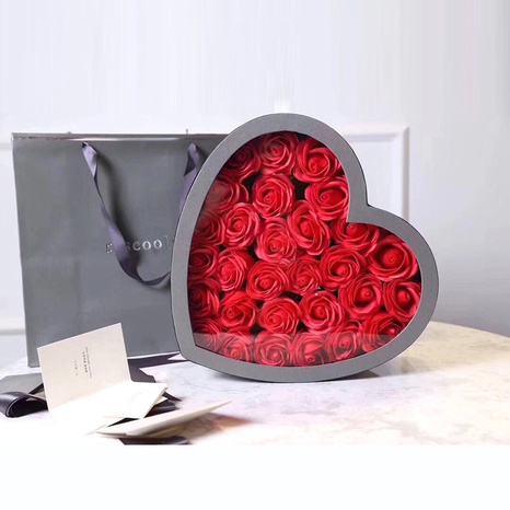 Valentine's Day Christmas gift simulation rose soap flower gift box creative birthday gift NHPER601318's discount tags