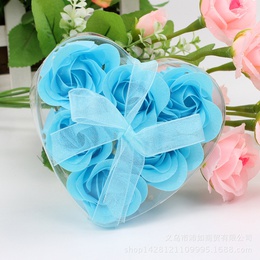 wholesale 6 roses soap flower gift box creative Valentines Day giftpicture9