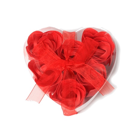 wholesale Coffret cadeau 6 roses fleur de savon cadeau créatif Saint Valentin's discount tags