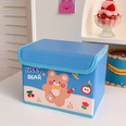Cartoon bear PU flip desktop sundries small storage box wholesalepicture15