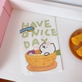 cute simple paper storage bag cartoon little bear mini paper bagpicture32
