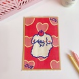 cute simple paper storage bag cartoon strawberry bear mini paper bagpicture23