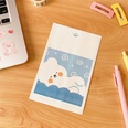 mignon simple sac de rangement en papier dessin anim nuage ours mini sac en papierpicture12
