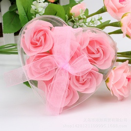 wholesale 6 roses soap flower gift box creative Valentines Day giftpicture13