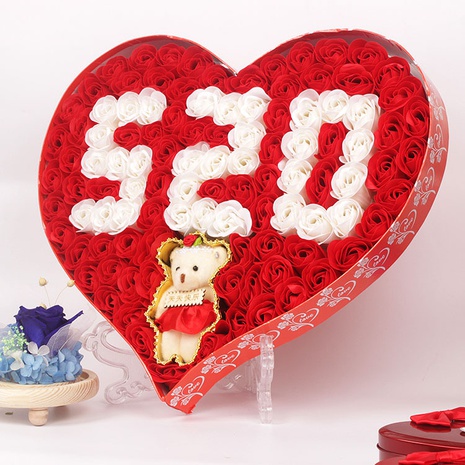 Creative Valentine's Day soap rose soap flower gift box birthday gift for girlfriend wholesale NHPER601357's discount tags