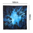1 Stern Duschvorhang aus Polyester mit Aufdruck 180180picture13