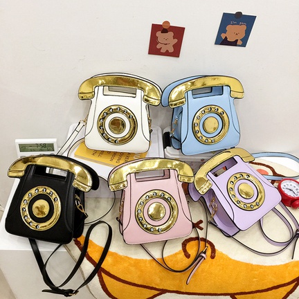 Fashion Trend Phone-shaped Design Messenger Shoulder Bags