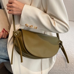 Fashion saddle bag new trendy niche texture single shoulder messenger bag fashion mobile phone bag