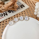 Korean style retro pearl earrings temperament round diamond laser pearl alloy earringspicture9