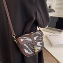 retro small bag female 2022 new fashion casual shoulder messenger saddle bagpicture7