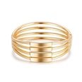 Fashion geometric bracelet lines alloy bracelet hollow multilayer braceletpicture11