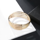Fashion geometric bracelet lines alloy bracelet hollow multilayer braceletpicture7