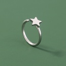 European and American jewelry stainless steel fivepointed star nose ringpicture9