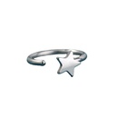European and American jewelry stainless steel fivepointed star nose ringpicture10