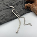 Tassel ear clips womens long chain ear bone clips personality fashion ear clippicture9
