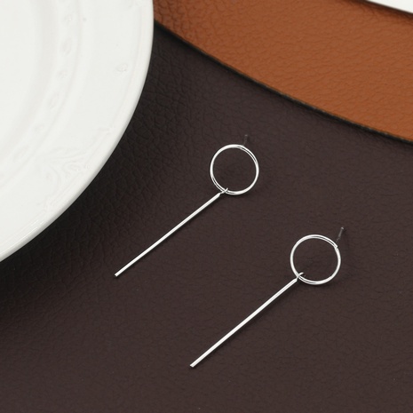Simple Classic Luxury elegant hoop copper Earrings NHIK620377's discount tags