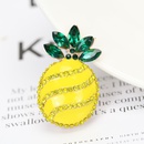 creative fashion fruit brooch summer fresh oil drop pineapple corsagepicture6