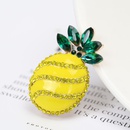 creative fashion fruit brooch summer fresh oil drop pineapple corsagepicture7