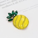 creative fashion fruit brooch summer fresh oil drop pineapple corsagepicture8