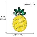 creative fashion fruit brooch summer fresh oil drop pineapple corsagepicture10