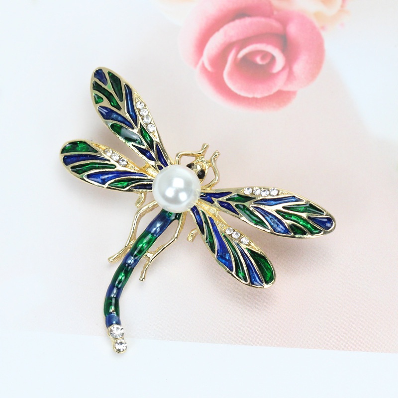 dragonfly brooch custom diamond corsage female pin fashion corsage