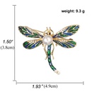 dragonfly brooch custom diamond corsage female pin fashion corsagepicture10