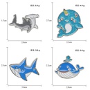 creative new products cartoon dripping oil cute brooch shark broochpicture10