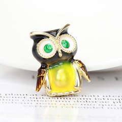 Fashion Retro Cartoon Funny Cute Owl Brooch Ladies Brooch AliExpress Amazon Hot Sale