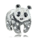 mignon panda dessin anim broches diamant broches filles cadeaux corsagespicture6