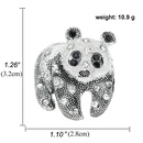 mignon panda dessin anim broches diamant broches filles cadeaux corsagespicture10