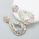 fashion new alloy rhinestone colored glass exaggerated earrings wholesalepicture9