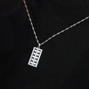 fashionable new full zircon hollow abacus pendant necklacepicture7